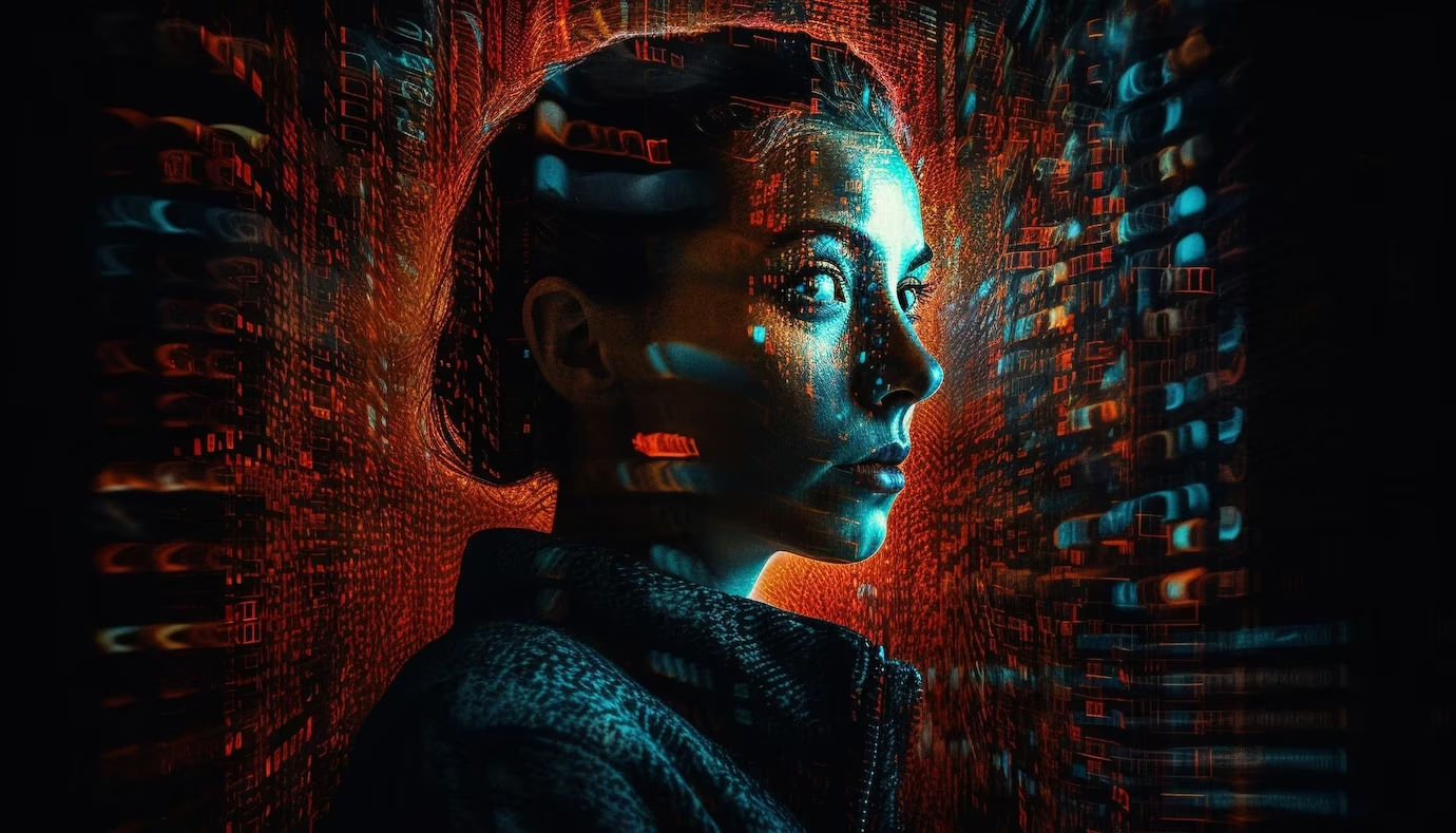 Timeline chart with cards containing account information